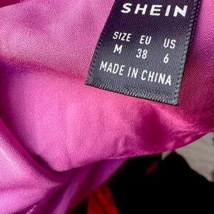 SHEIN Fuchsia Apparel